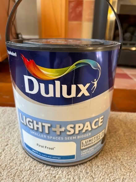 Photo of free Dulux Matt Paint 2.5L First Frost (Hertford Heath SG13) #1