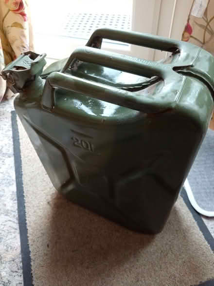 Photo of free Heavy duty large metal petrol can (Bailbrook) #1