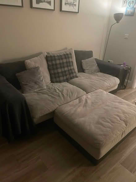 Photo of free 4 seater couch & Ottoman (Corofin Co Galway) #2