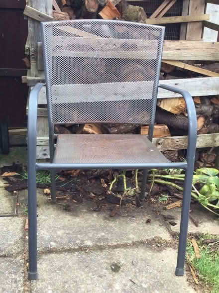 Photo of free Outside table and 4 chairs (Wickford, Essex SS11) #2