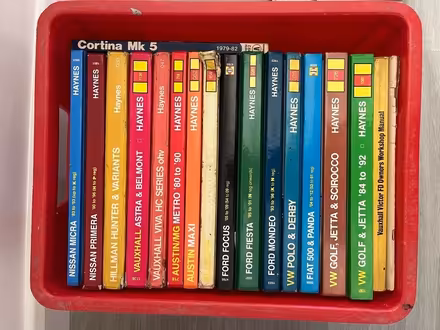 Photo of free Haynes Car manuals (Hook KT9) #1