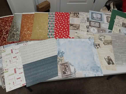 Photo of free 12x12 Scrapbook paper (I94/Rawsonville Rd, Willis) #1