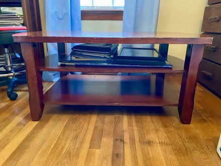 Photo of free wooden coffee table (Varina) #2