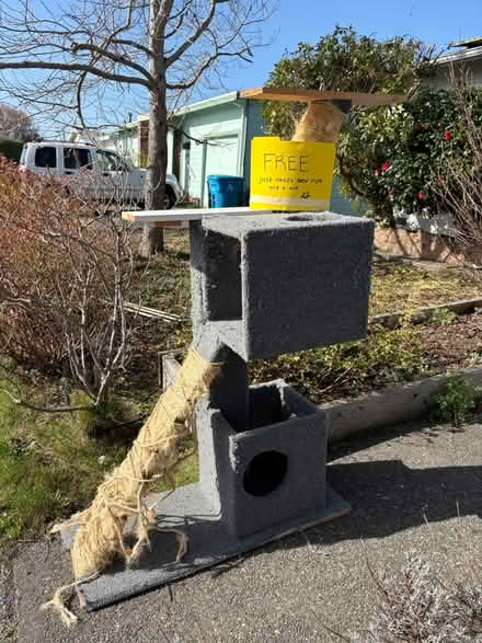 Photo of free Cat condo (At curb, 1972 Haeger Ave, Arca) #1