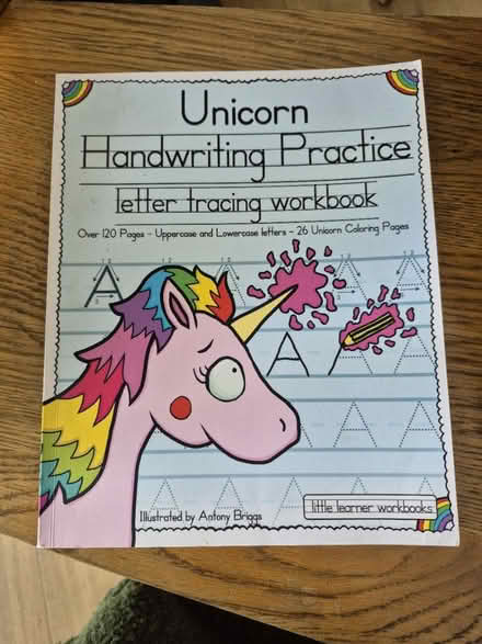 Photo of free Handwriting practice book (ME15 Westmorland Road) #1