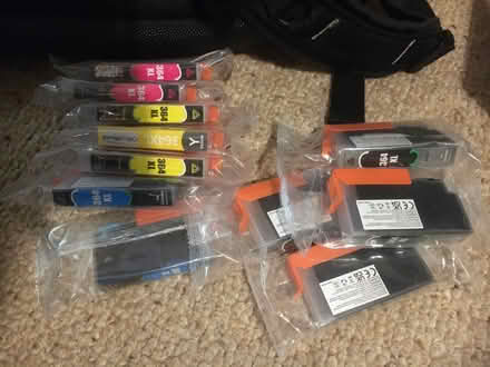 Photo of free Non-HP-branded Inkjet Printer Cartridges 364XL B&W+Colour (Spondon DE21) #1