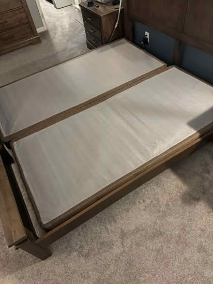 Photo of free 2 Bunky Board mattress foundations (Plainville) #1