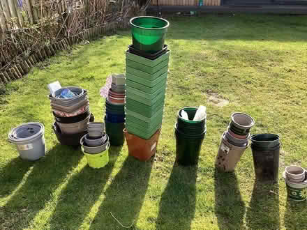 Photo of free Plastic planters (Hughenden Avenue HP13) #1