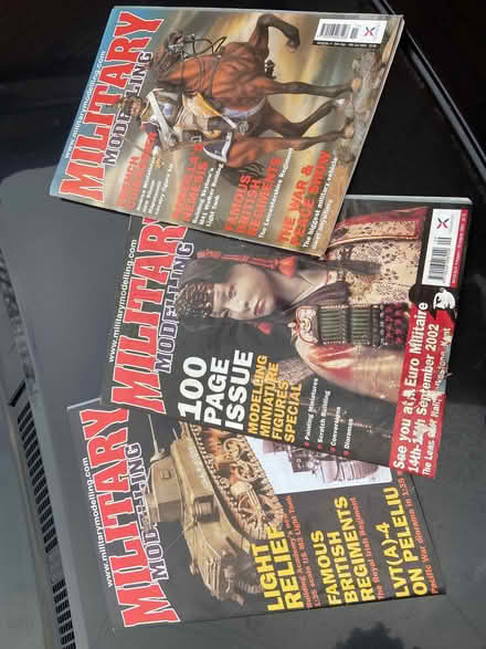 Photo of free Military modelling magazines (Colwall Stone WR13) #1