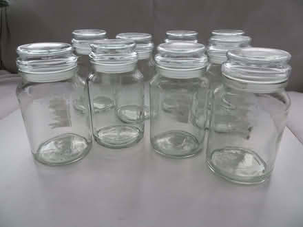 Photo of free Glass Coffee Jars - Craft / Storage Use (CO15) #2