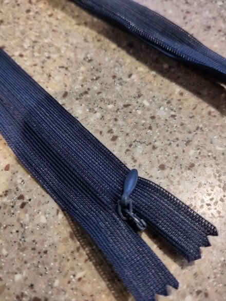 Photo of free 2 navy 55cm zips (Cambridge, CB5) #3