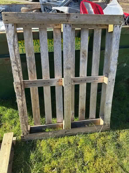 Photo of free Two wooden pallets (St Harmon LD6) #2