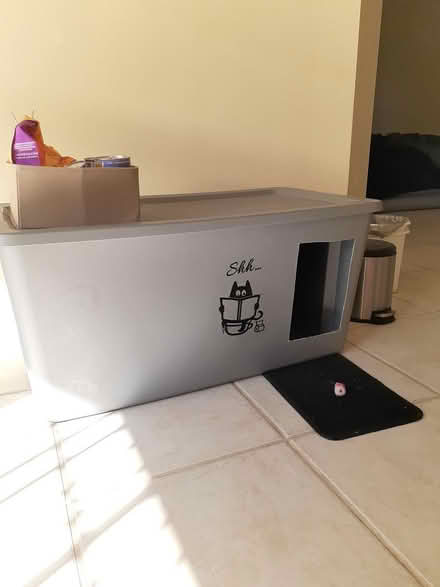 Photo of free 50 gallon litterbox bin (Heights of Jupiter) #1