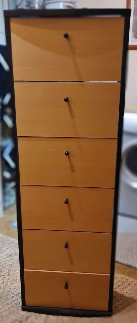 Photo of free MDF CD Tall Cupboard (East Grinstead Ashplatts) #1