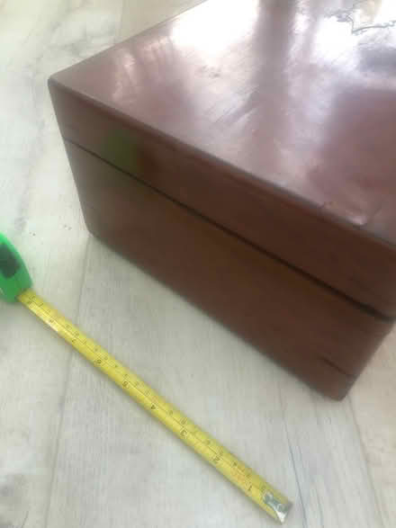 Photo of free old wooden box ? play/storage (Hempstead) #2