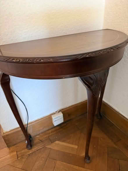 Photo of free FreeHalf moon table (Sharmans Cross B91) #1