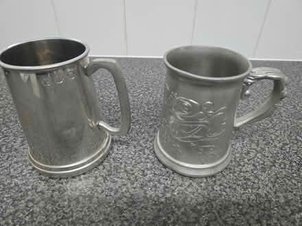 Photo of free Glass bottomed beer mugs (CB4) #1