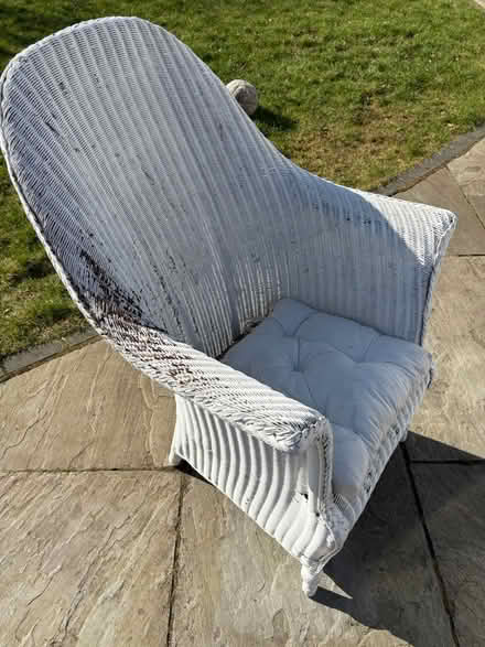 Photo of free Wicker chair (Sydenham) #2