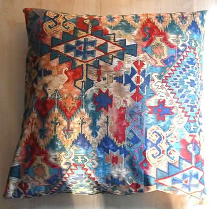 Photo of free Set of three cushions, removable covers suitable to recover (Willingham CB24) #4