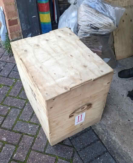 Photo of free Wood storage boxes or panels (Kempshott RG22) #1