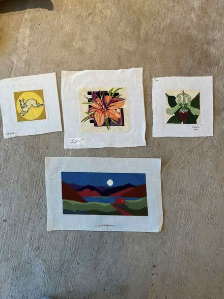 Photo of free Needlepoint art (Green Lake) #1