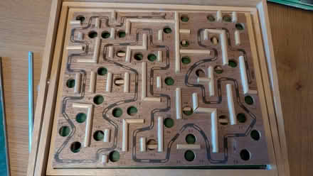 Photo of free Triple Wooden Labyrinth Game (ME9) #3