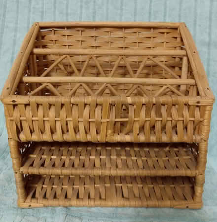 Photo of free Wicker/Bamboo Mailer Holder (Chestnut Hill, Newton) #2