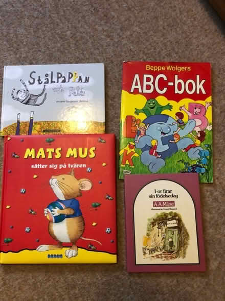 Photo of free Swedish kids books (Markfield Park N15) #2