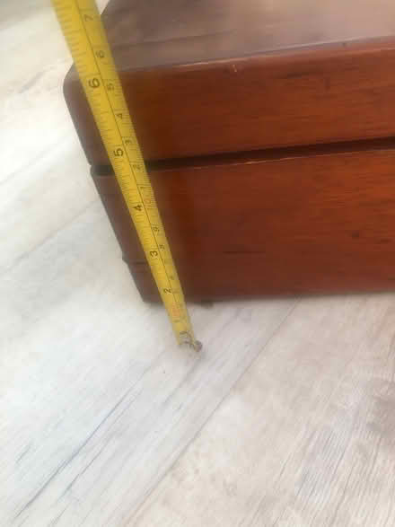 Photo of free old wooden box ? play/storage (Hempstead) #3