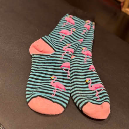 Photo of free Flamingo Socks As New (Chipping Norton OX7) #1