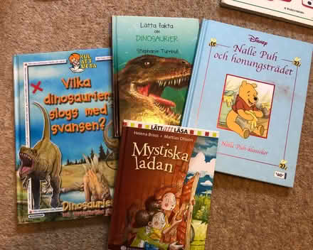 Photo of free Swedish kids books (Markfield Park N15) #1