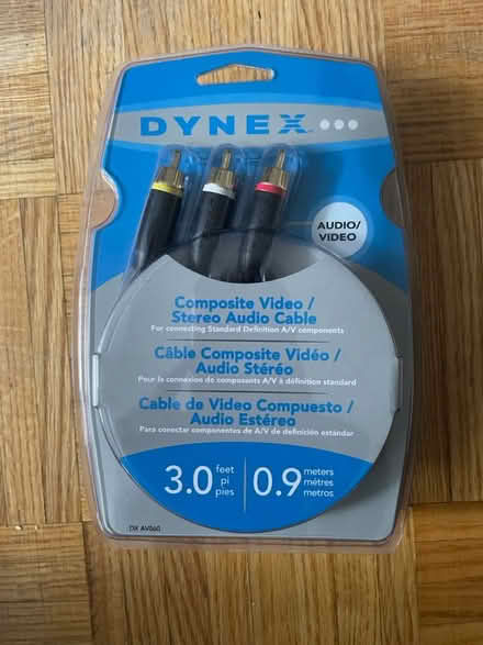 Photo of free Composite Video/ Stereo Audio Cable (Midtown, Toronto ON) #1