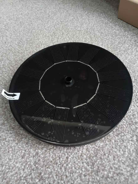 Photo of free Solar powered fountain pump (Kirkheaton HD5) #1