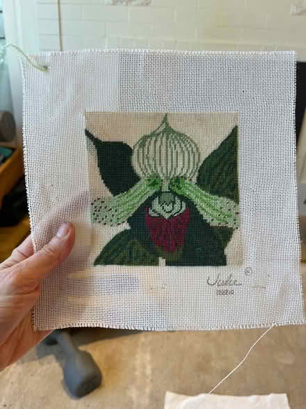 Photo of free Needlepoint art (Green Lake) #2