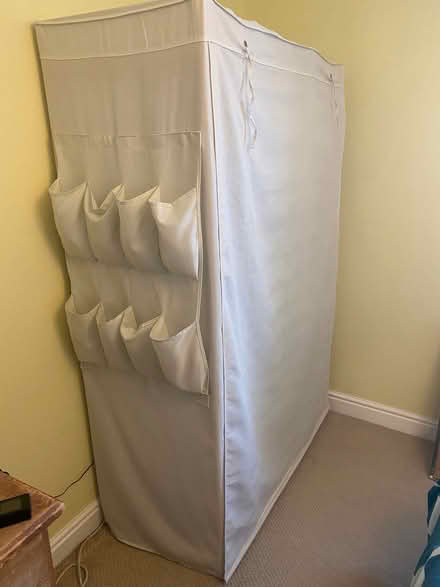 Photo of free Wood and fabric open wardrobe (Hurstpierpoint BN6) #4