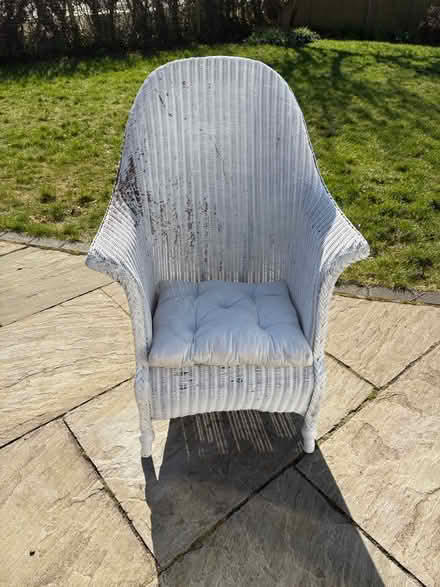 Photo of free Wicker chair (Sydenham) #1