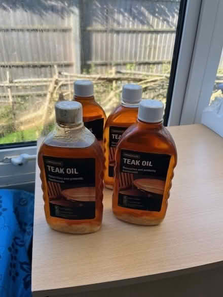 Photo of free Teak oil (Felpham Beach Estate PO22) #1