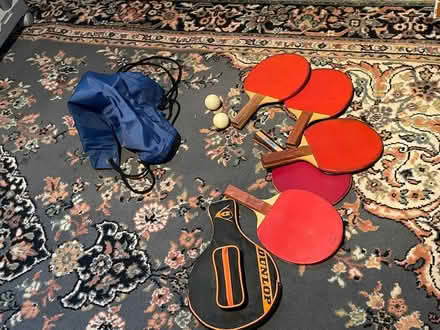 Photo of free Old table tennis bats + (Lindfield RH16) #1