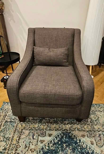 Photo of free Grey sofa set of 3 (NW6) #1