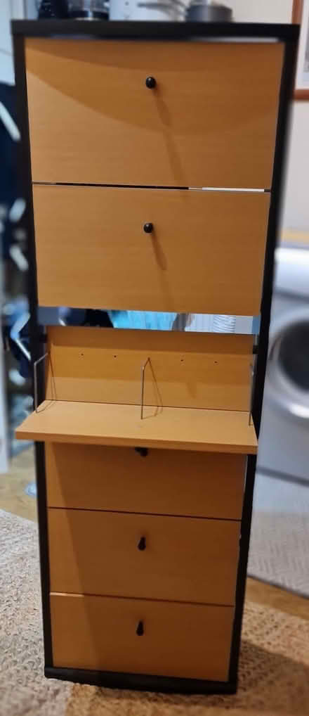Photo of free MDF CD Tall Cupboard (East Grinstead Ashplatts) #2