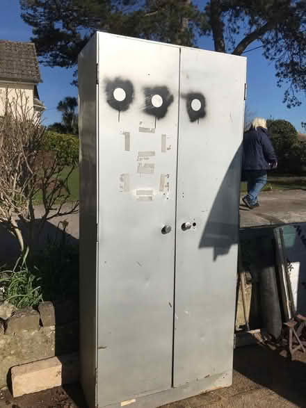 Photo of free Metal cabinet (Dawlish) #1