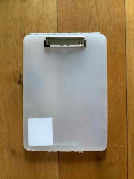 Photo of free A4 Clipboard with storage (Southwark SE1) #1