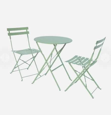 Photo of folding garden set (Bartley Green B32) #1