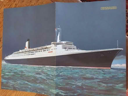 Photo of free 1974 QEII menus&soap (Highwood CM1) #1