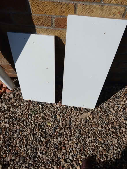 Photo of free Glossy white plastic coated mdf panels (Alresford CO7) #2