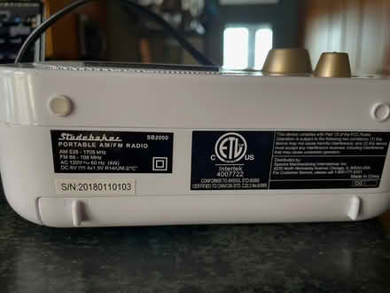 Photo of free Radios (Archer & Western (Chicago)) #2