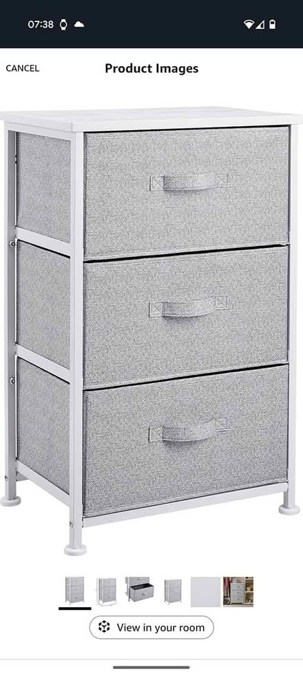 Photo of free 3 drawer unit (Battle TN33) #1