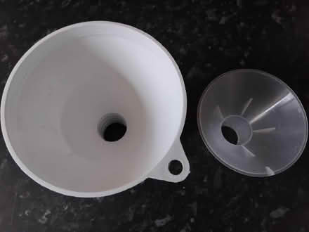Photo of free Used dishwasher salt funnels x 2 (GU34 Medstead) #1