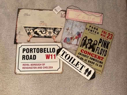 Photo of free Metal signs (Hoddesdon) #1