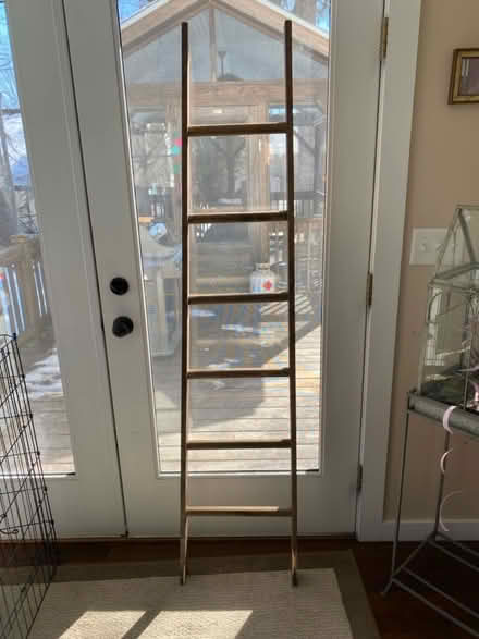 Photo of free 6 foot tall blanket ladder (Saratoga springs west side) #1